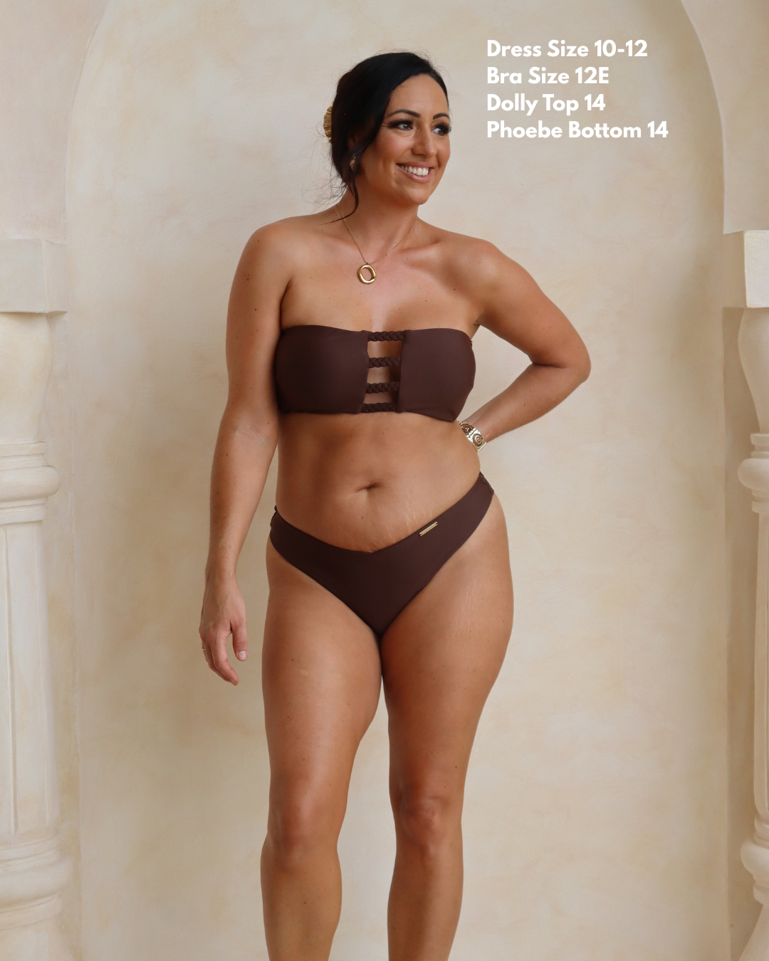 PHOEBE Bottoms - Cheeky Cut- Chocolate Brown
