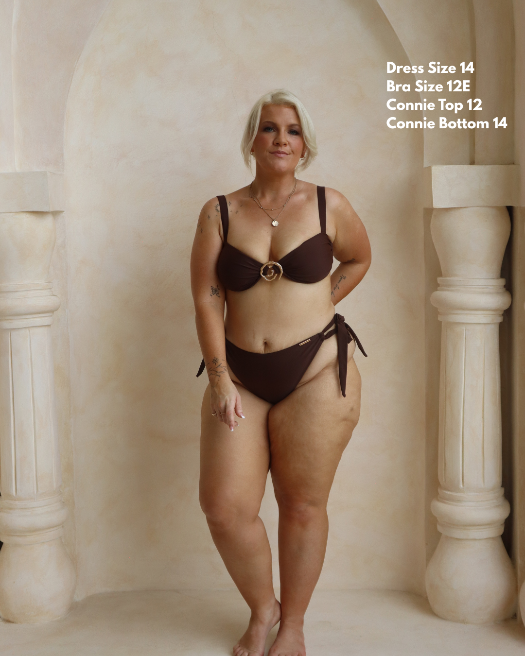 CONNIE Bottoms - Cheeky Cut- Chocolate Brown