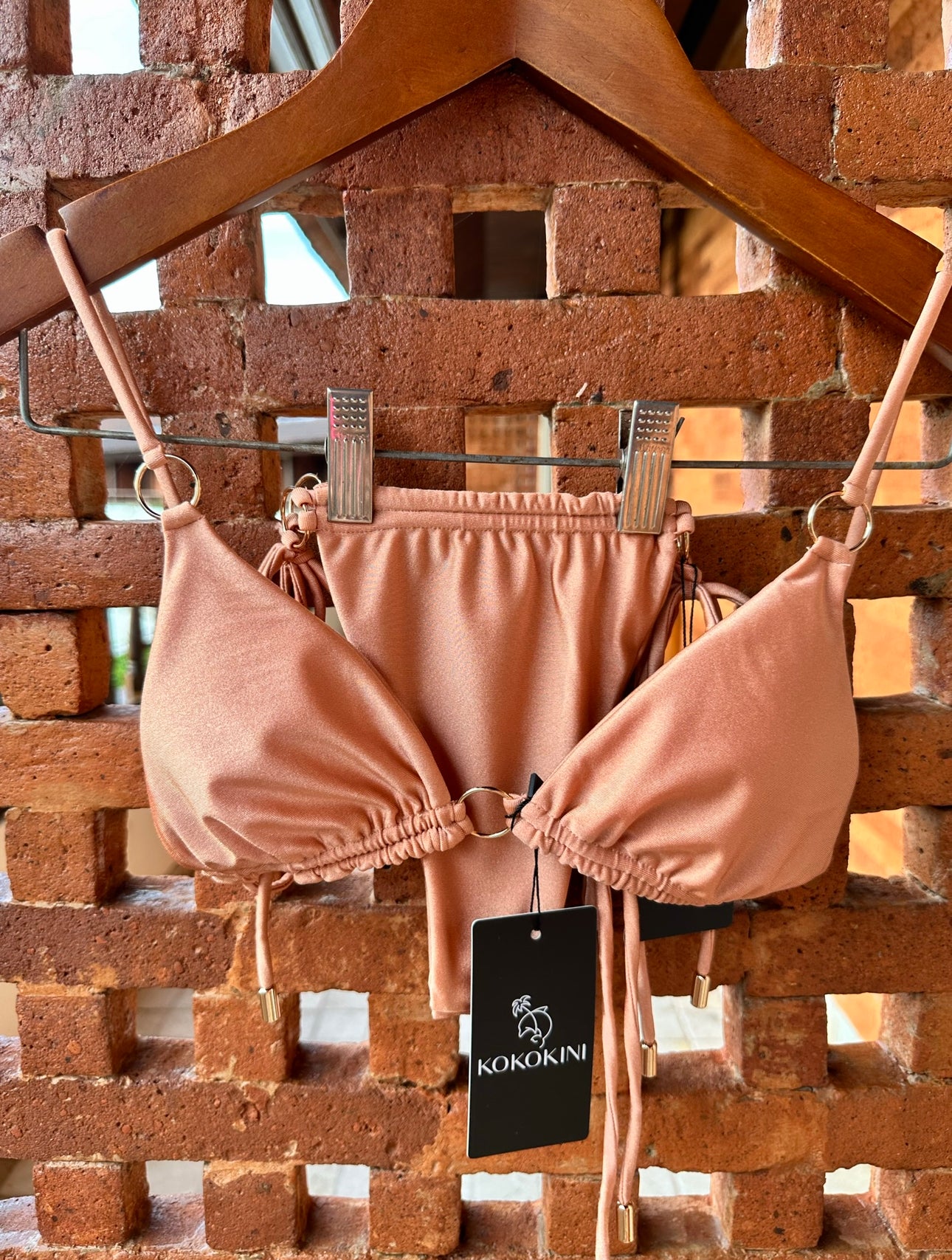 LULU Top - Shimmer Sand / Gold
