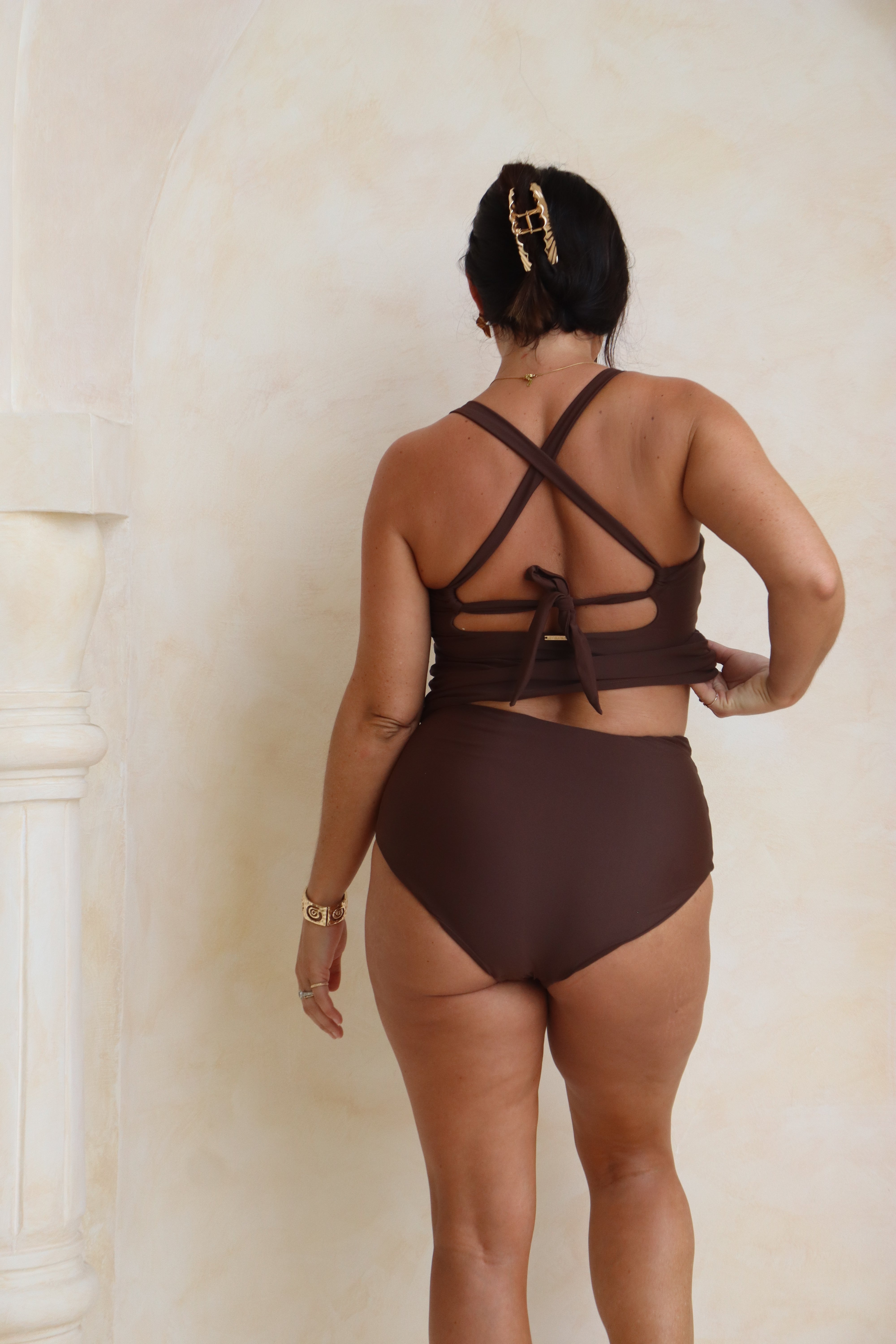 Tula Bottoms - FULL BUM - Chocolate Brown