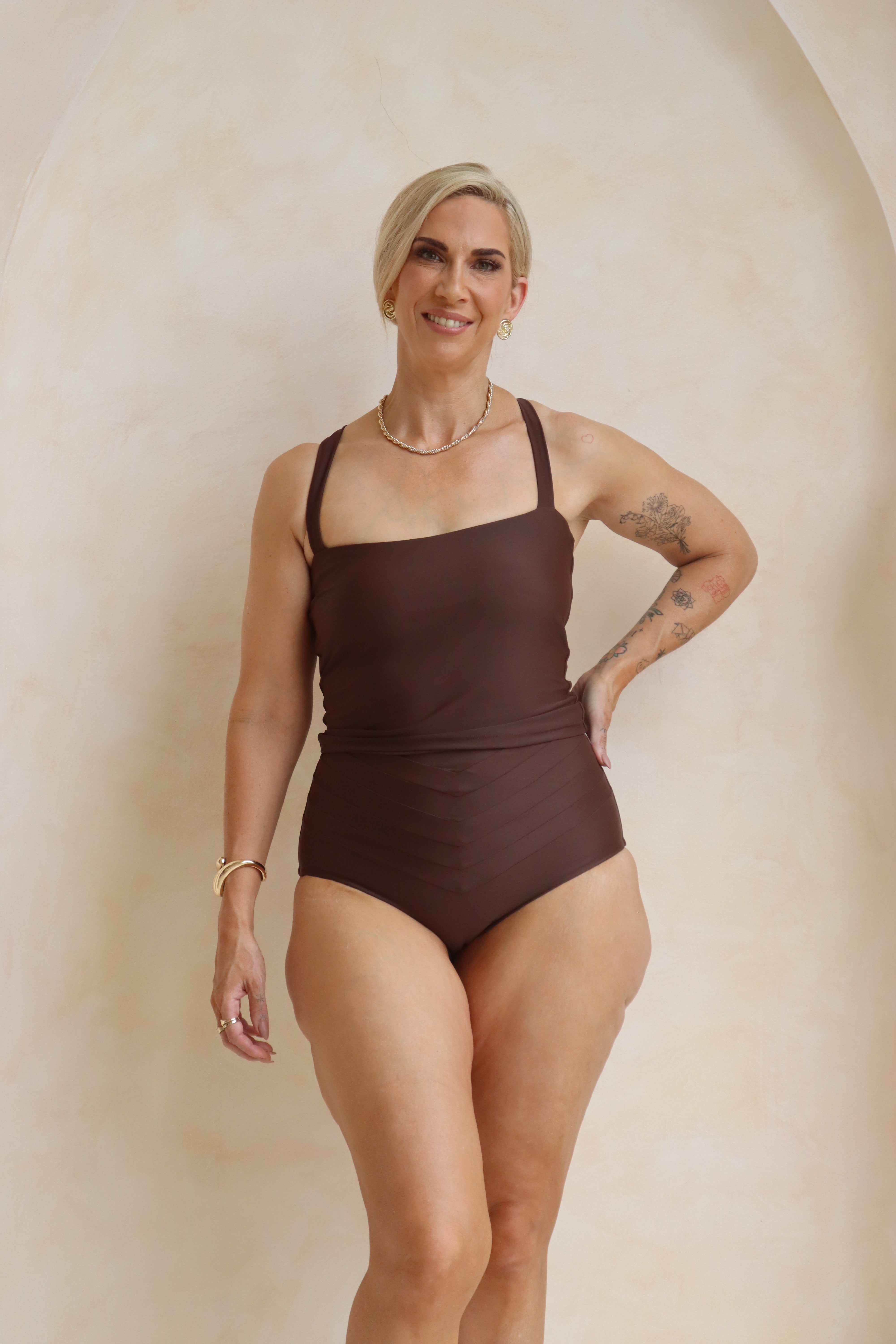 Tula Bottoms - FULL BUM - Chocolate Brown