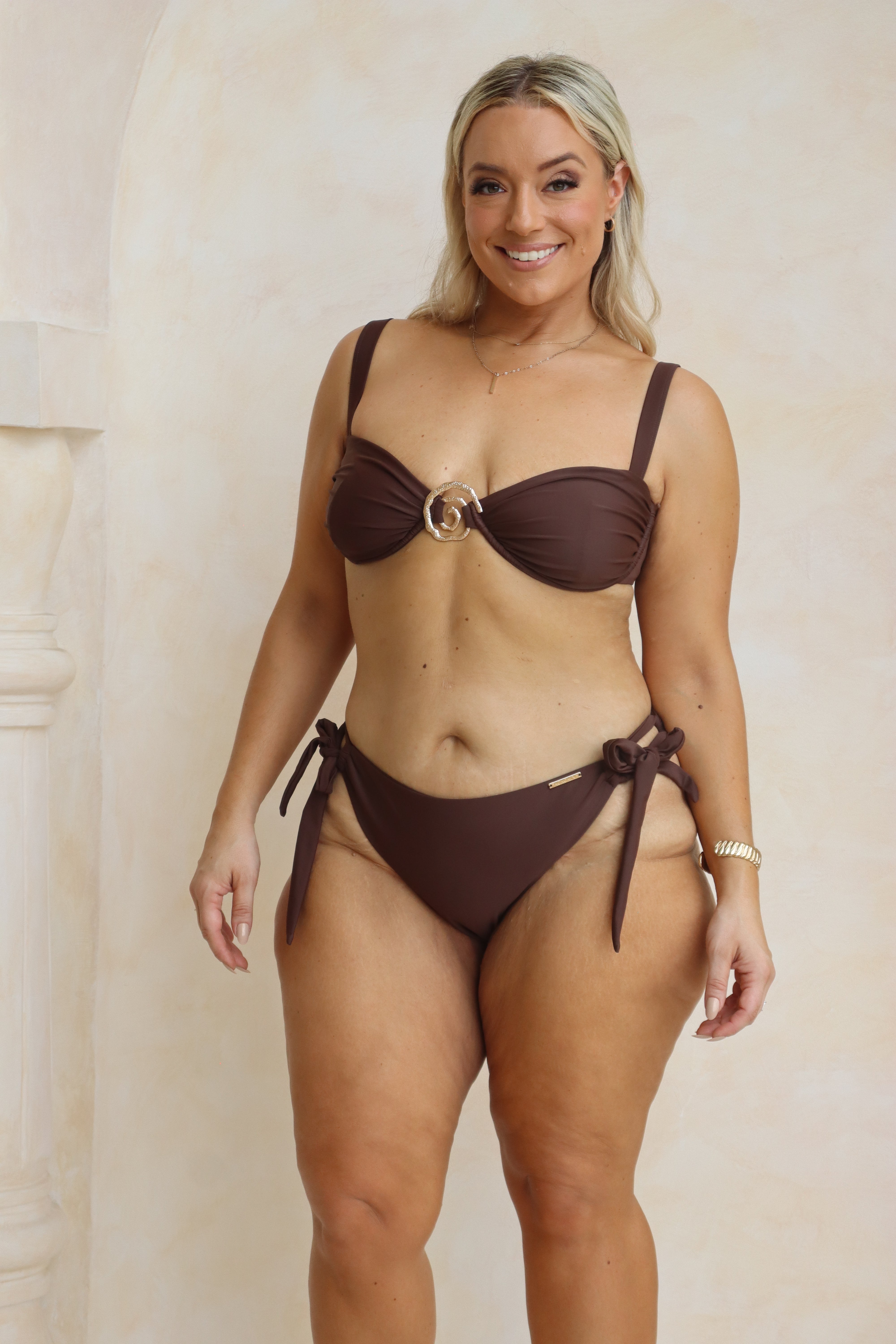 CONNIE Bottoms - Cheeky Cut- Chocolate Brown