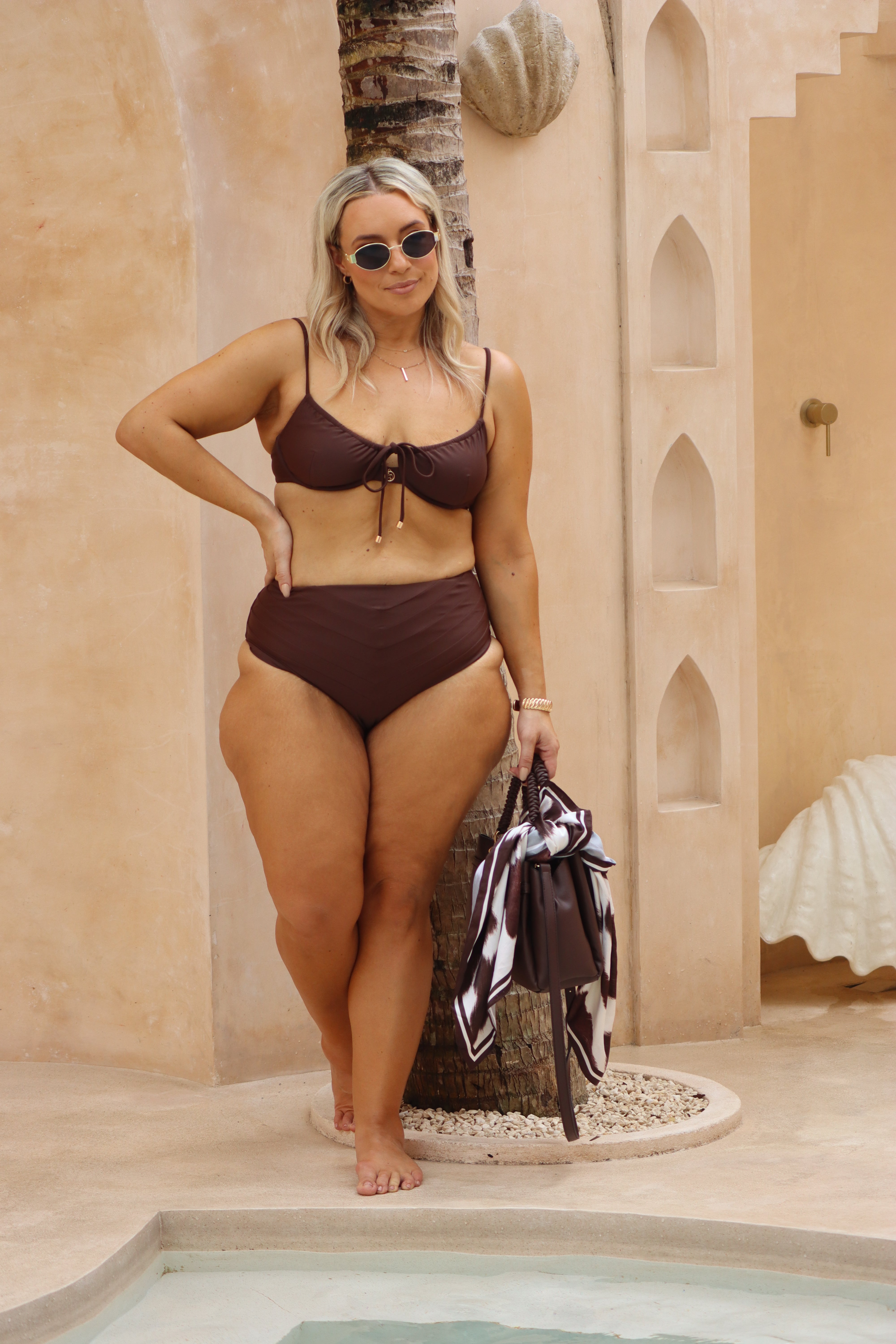 Tula Top - Chocolate Brown