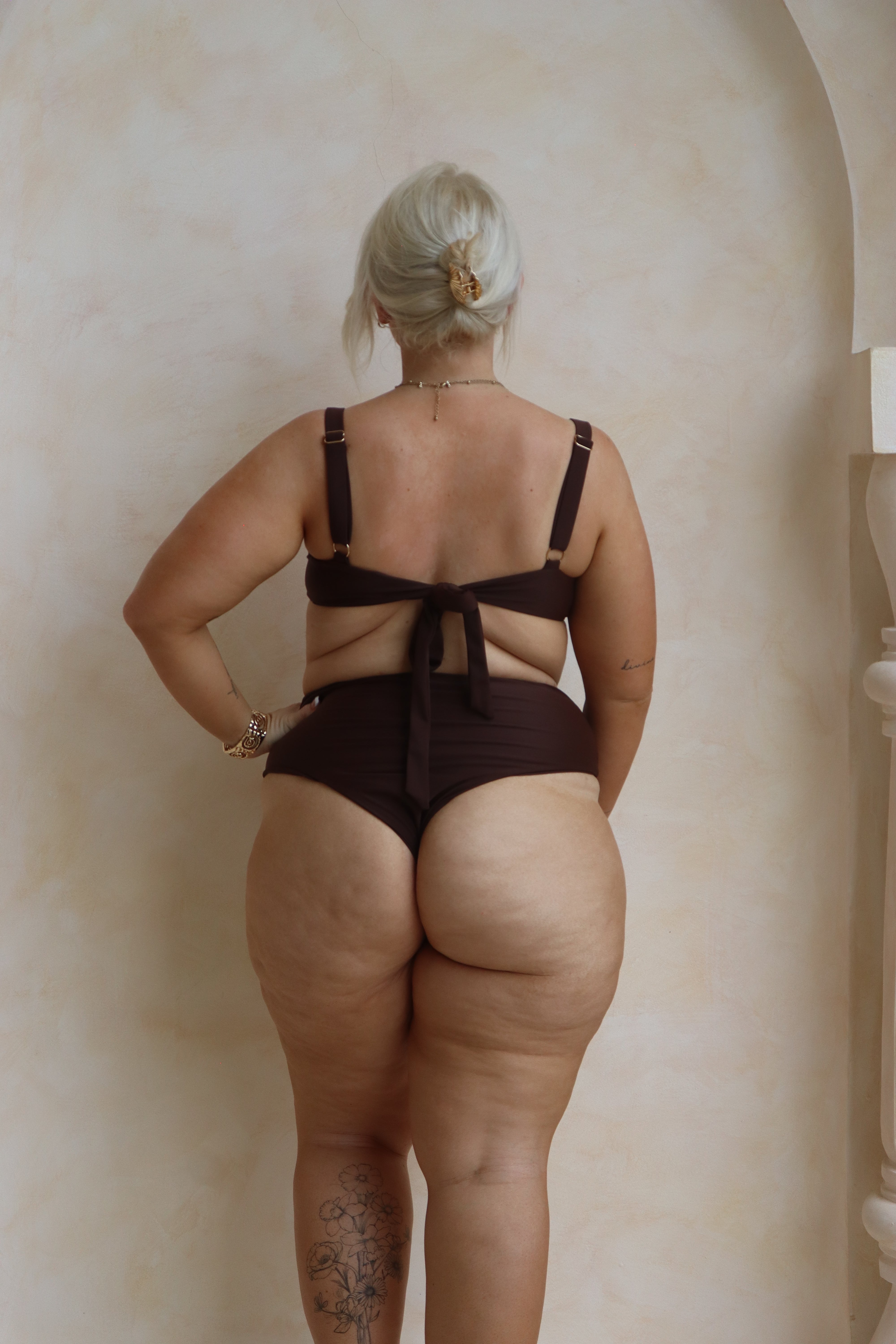 FREYA TOP (NEW DESIGN) - Chocolate Brown