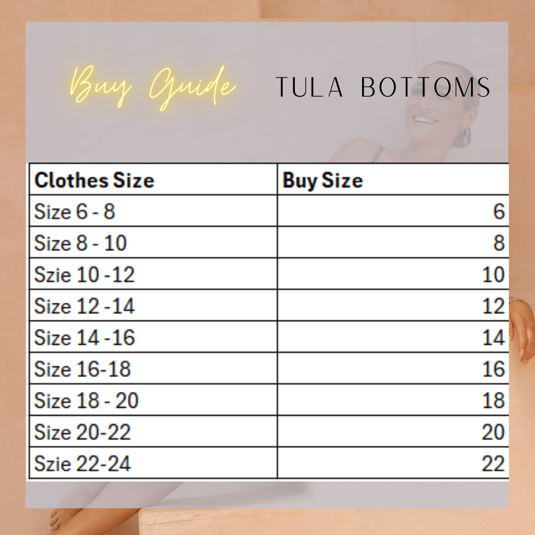 TULA Bottoms - MID CUT - DESERT ROSE