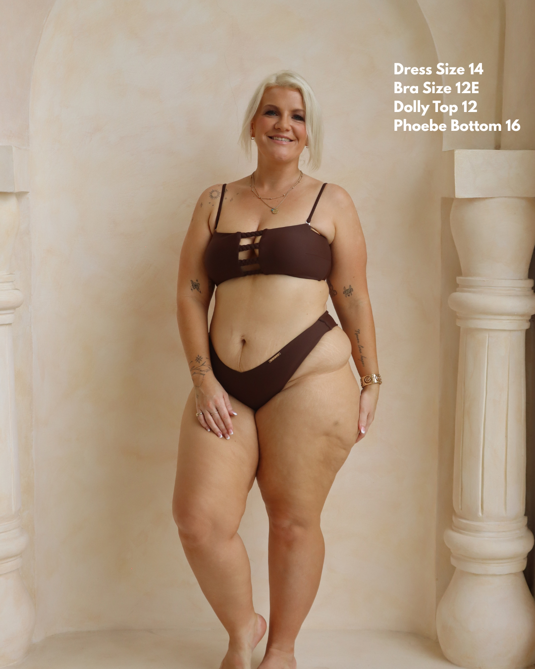 PHOEBE Bottoms - Cheeky Cut- Chocolate Brown