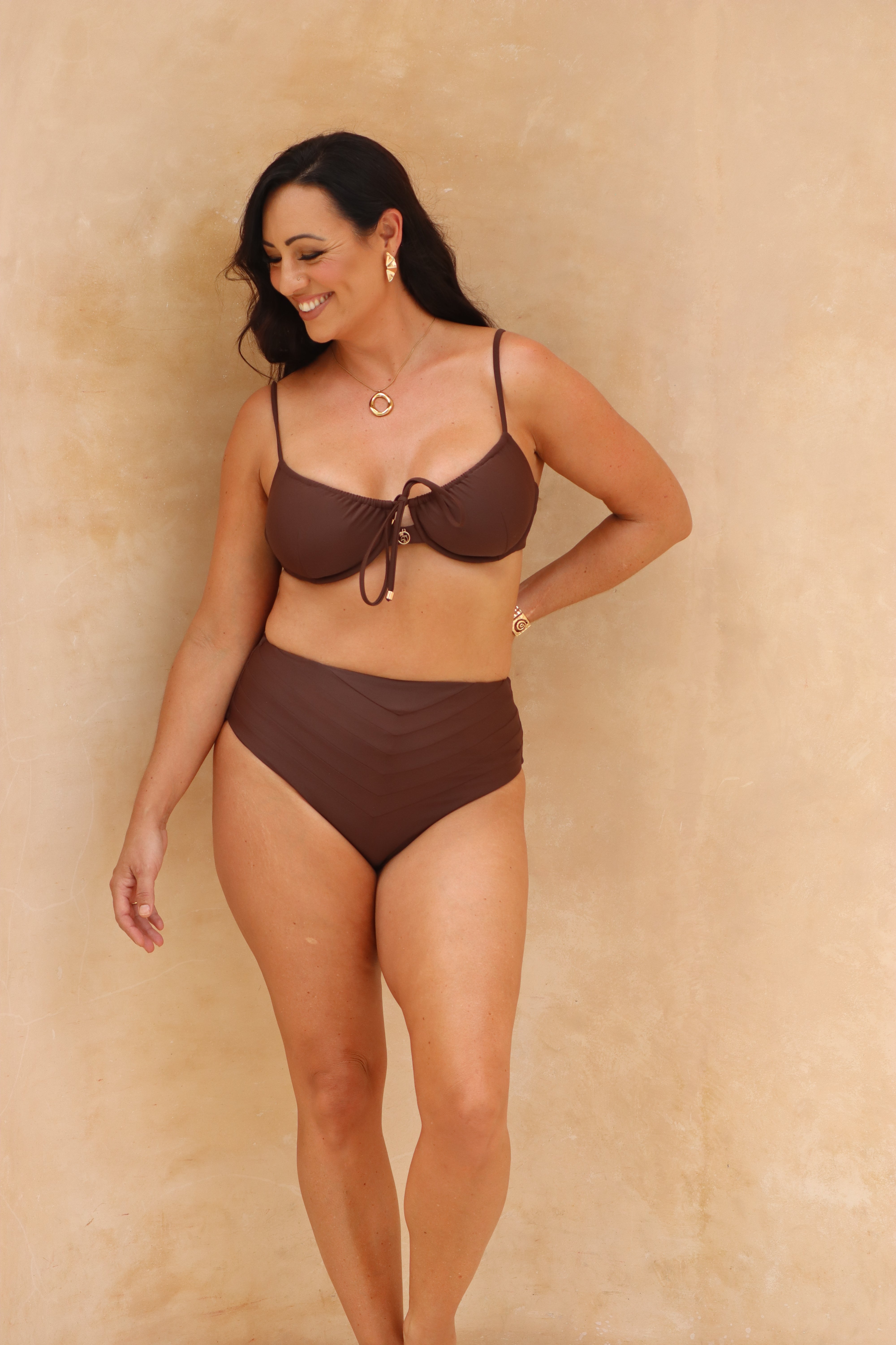 Tula Top - Chocolate Brown