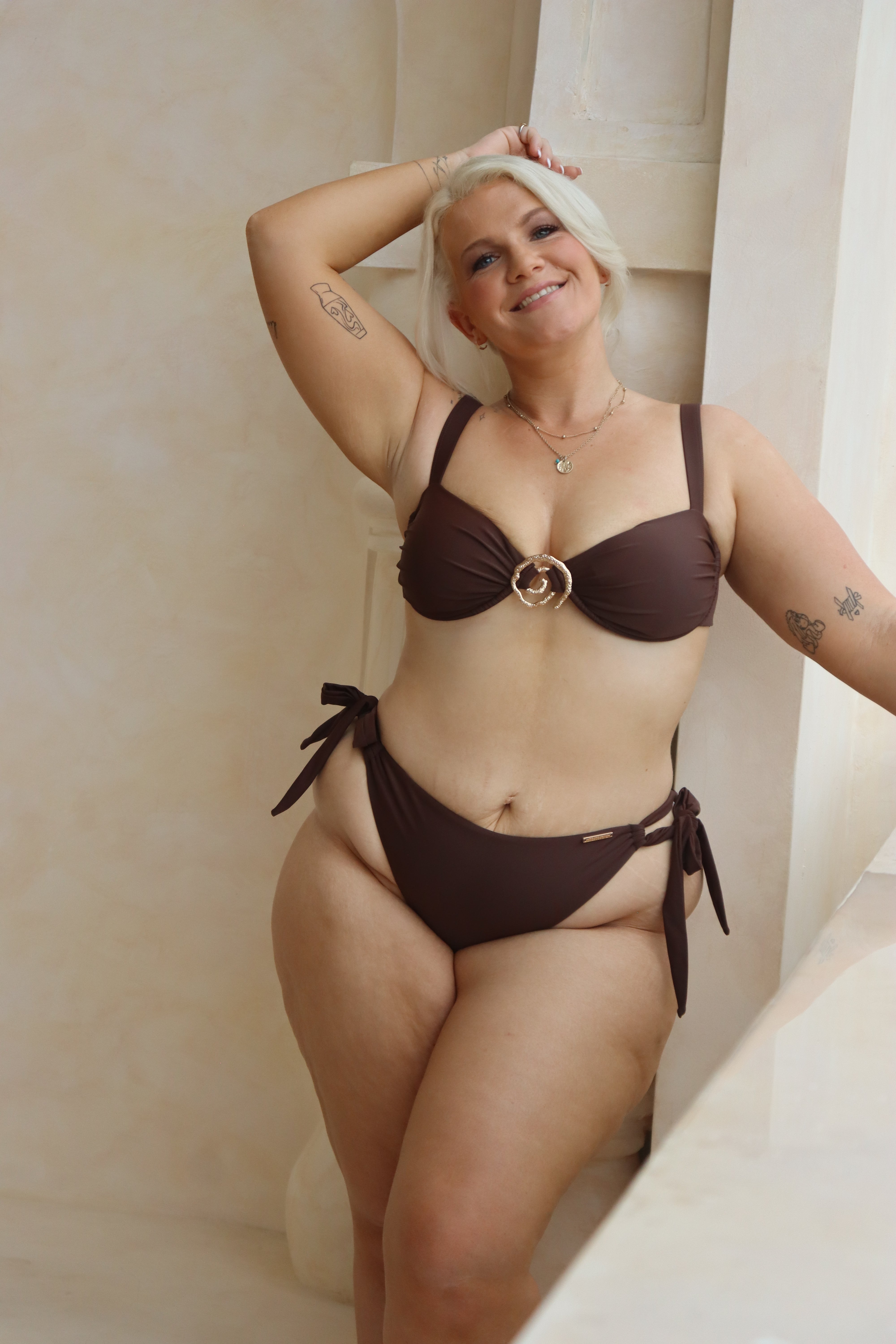 CONNIE Bottoms - Cheeky Cut- Chocolate Brown