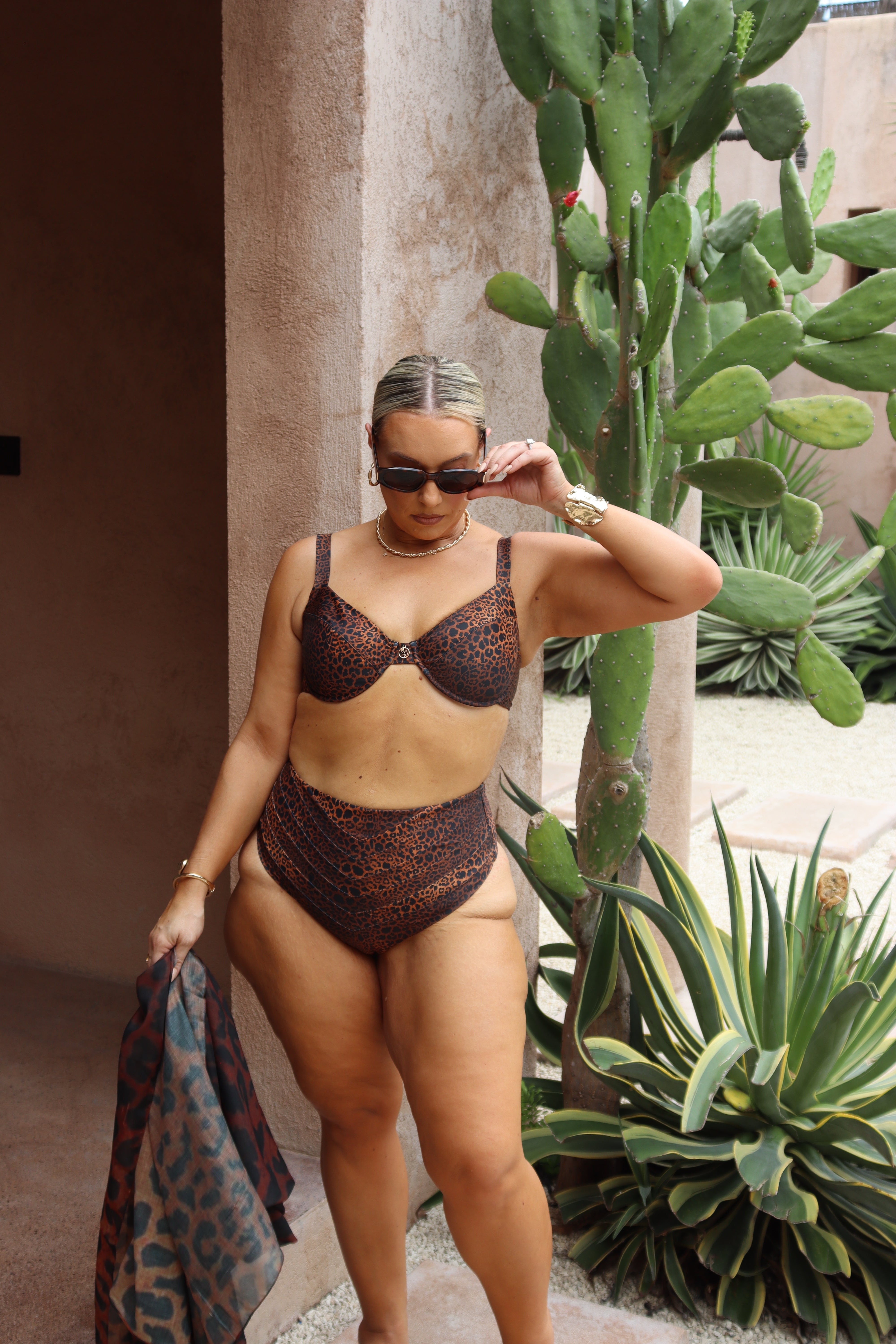 FREYA TOP (NEW DESIGN) - Leopard