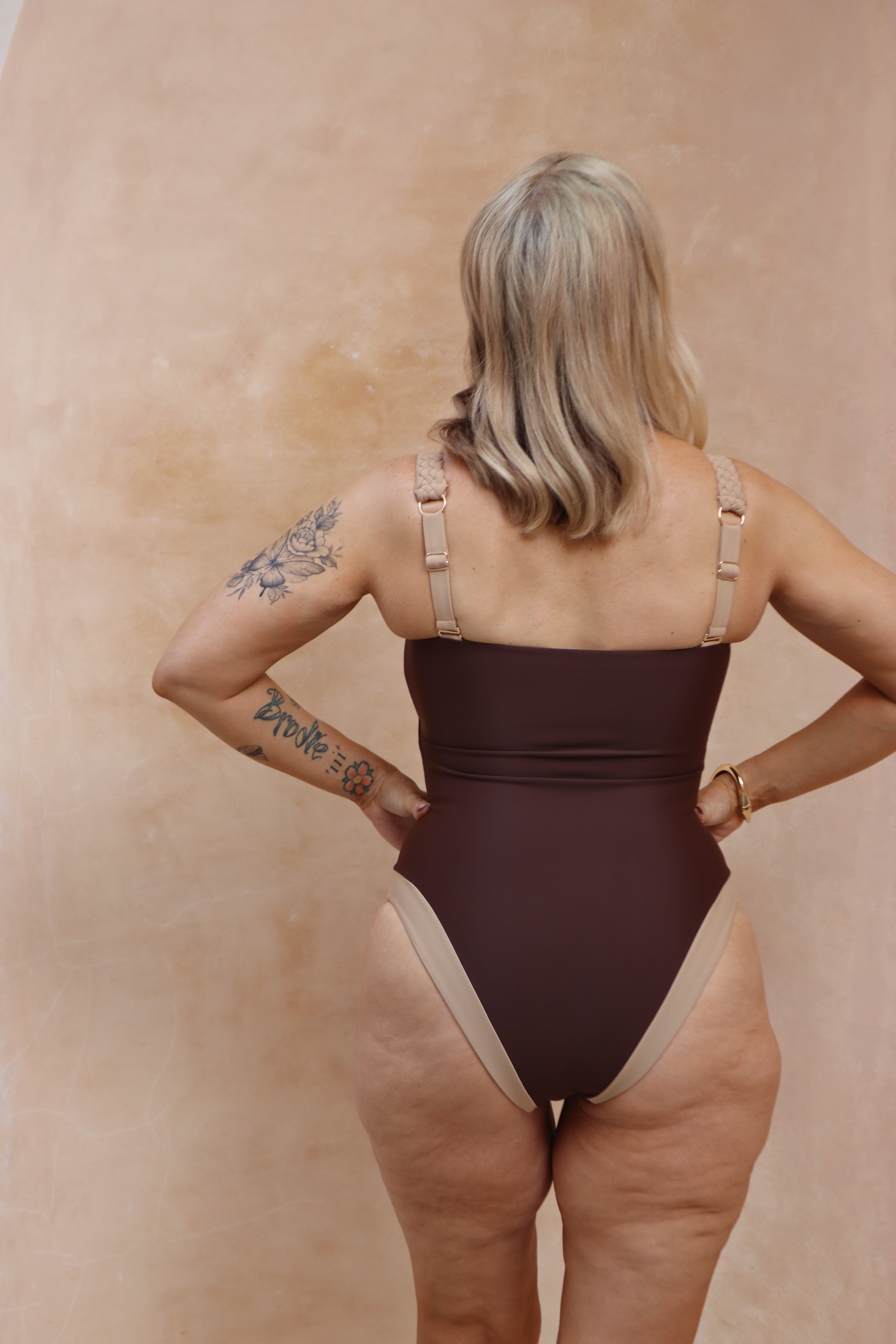 Jessie One Piece - Chocolate Brown