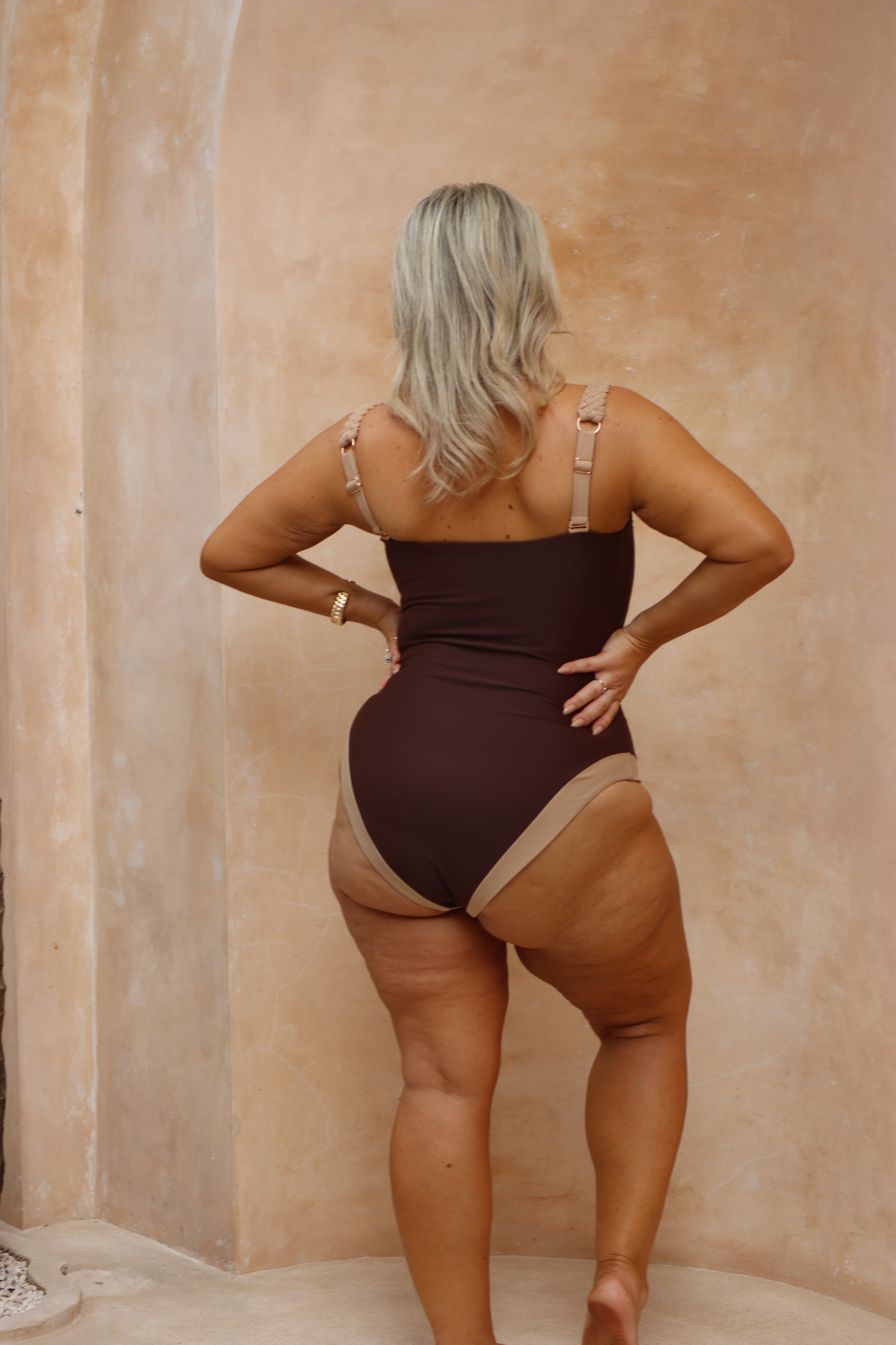 Jessie One Piece - Chocolate Brown