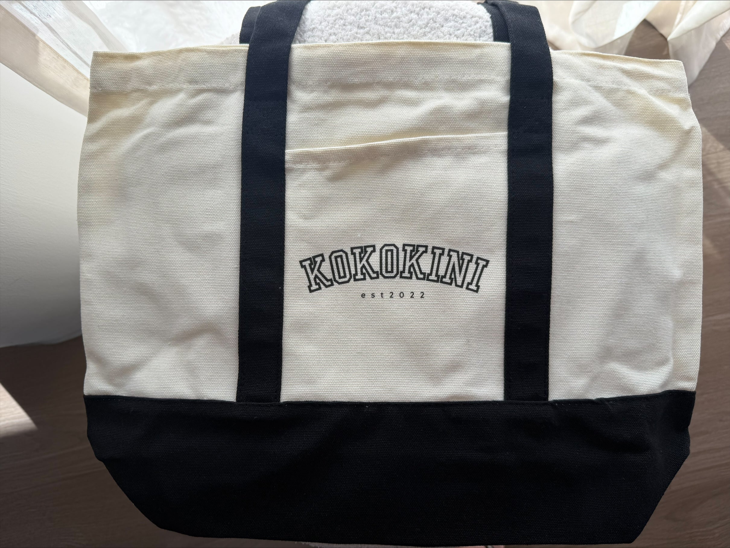 Two Tone Canvas Bag