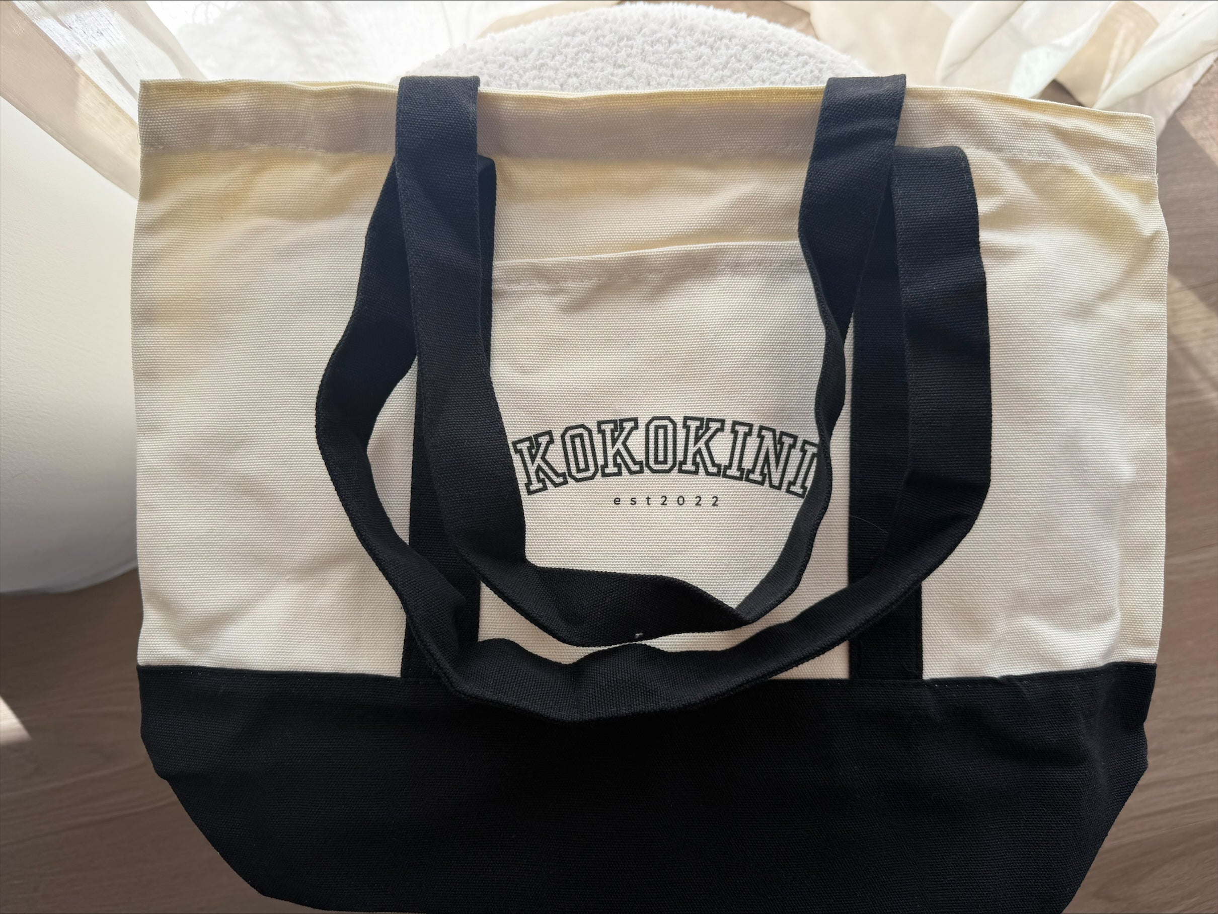 Two Tone Canvas Bag