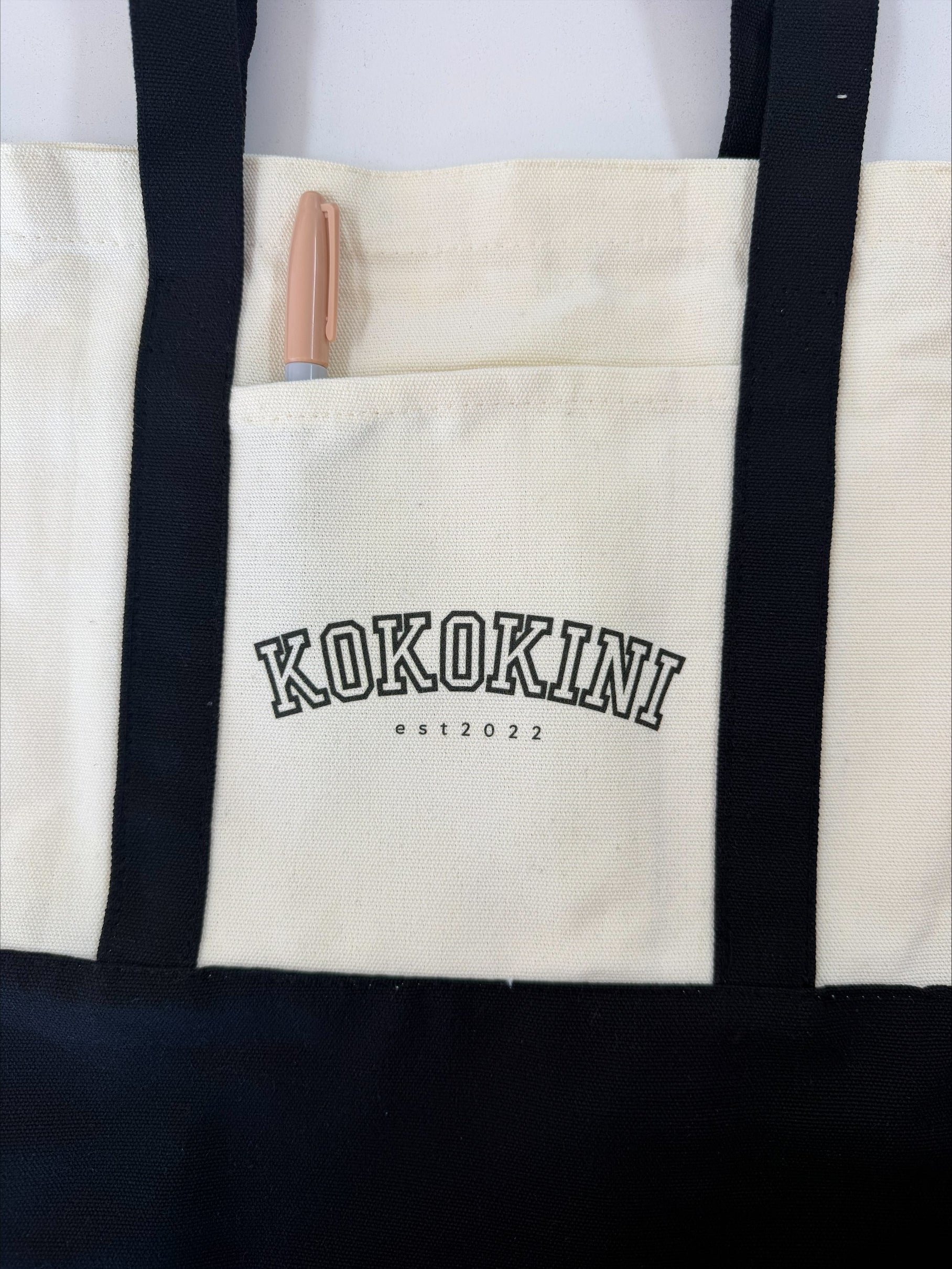 Two Tone Canvas Bag