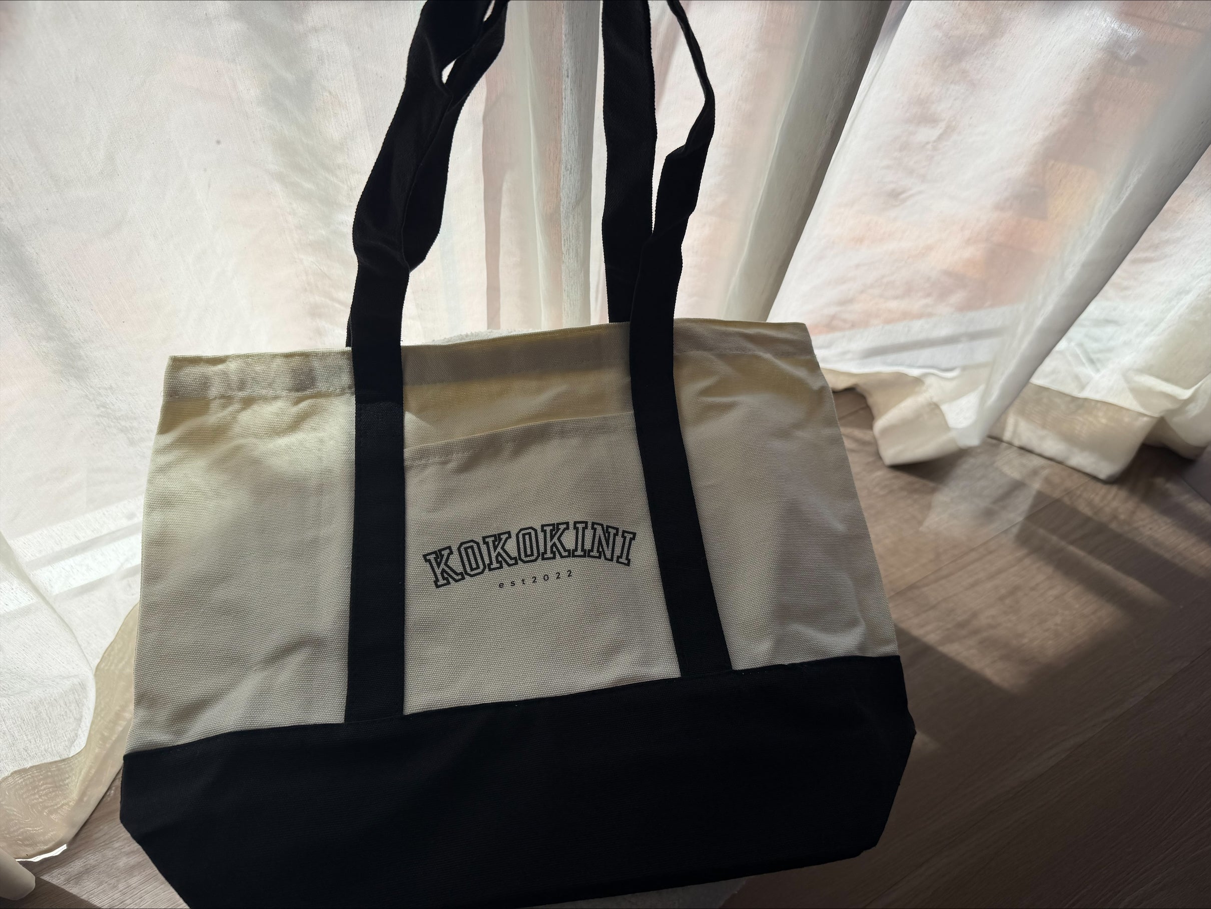 Two Tone Canvas Bag